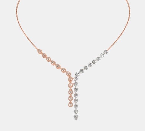 Infinity Duo Diamond Necklace